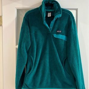 Teal Patagonia Half Zip - Women’s Size Large